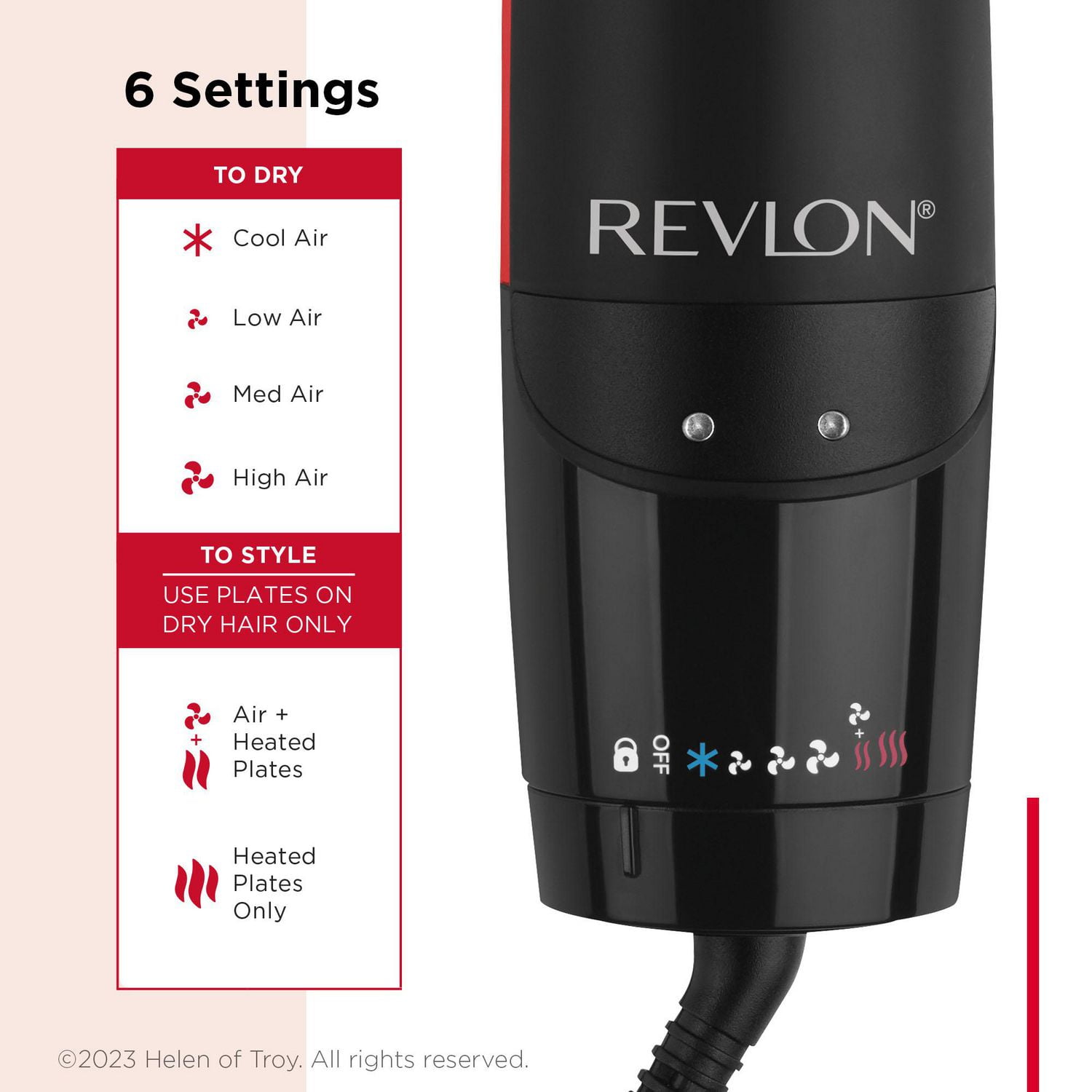 Revlon One Step Air Straight 2 in 1 Dryer and Straightener