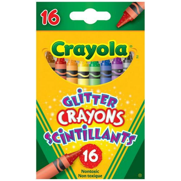 Crayons de cire scintillants Crayola