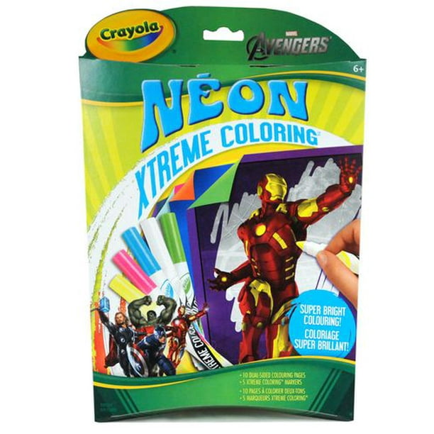 Xtreme ColoringMC Les Avengers Néon