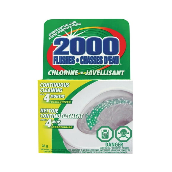 2000 Chasses d'eau Javellisant