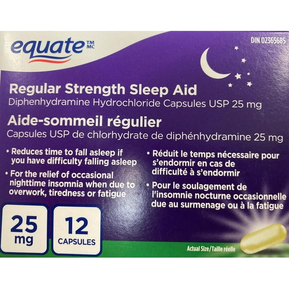 Regular Strength Sleep Aid, 12 capsules