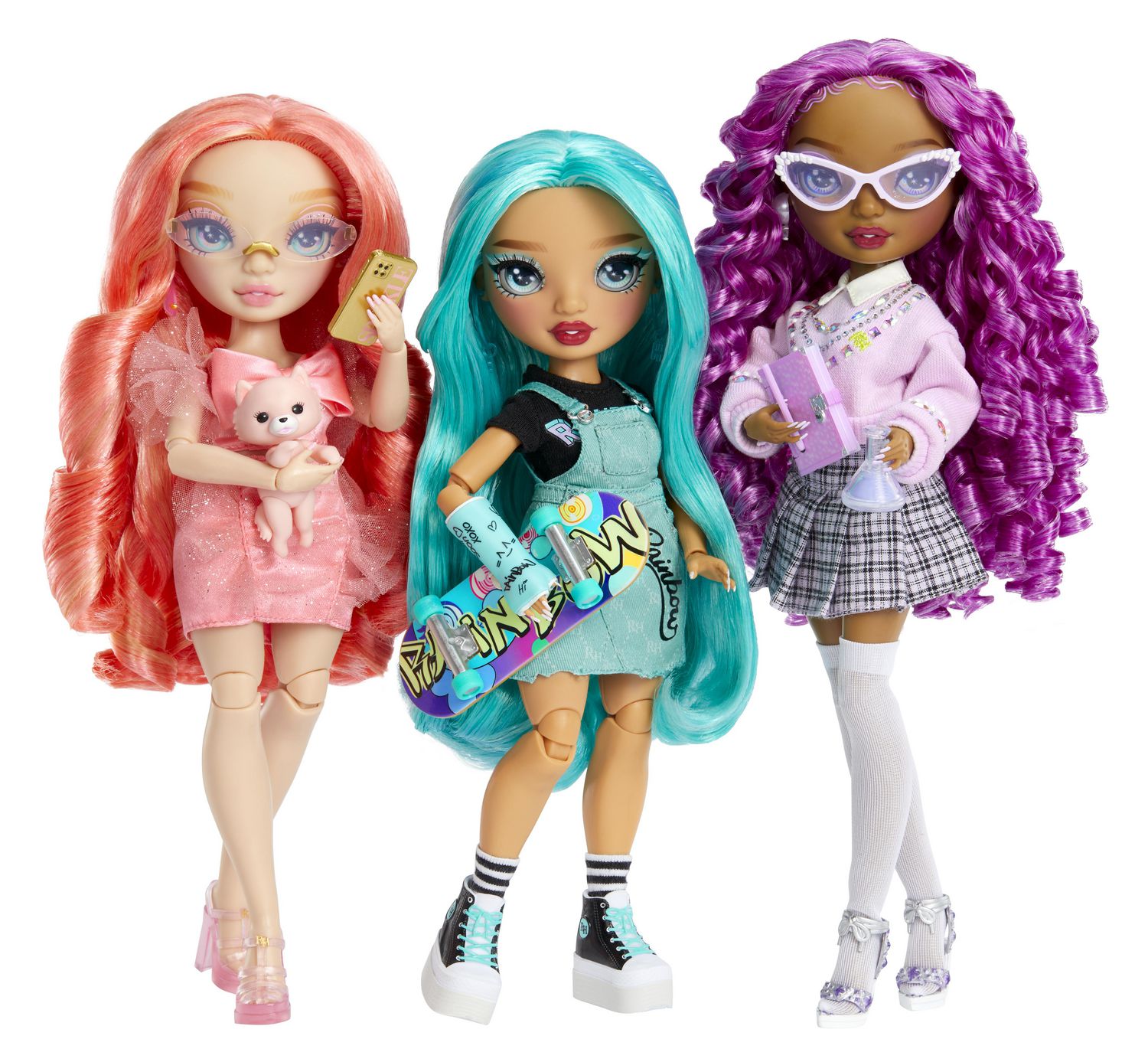 Rainbow High New Friends Fashion Doll- Pinkly Paige (Pink