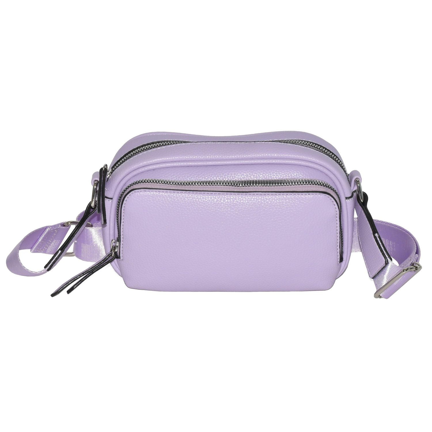 NICCI CROSSBODY WITH FRONT ZIPPER POCKET