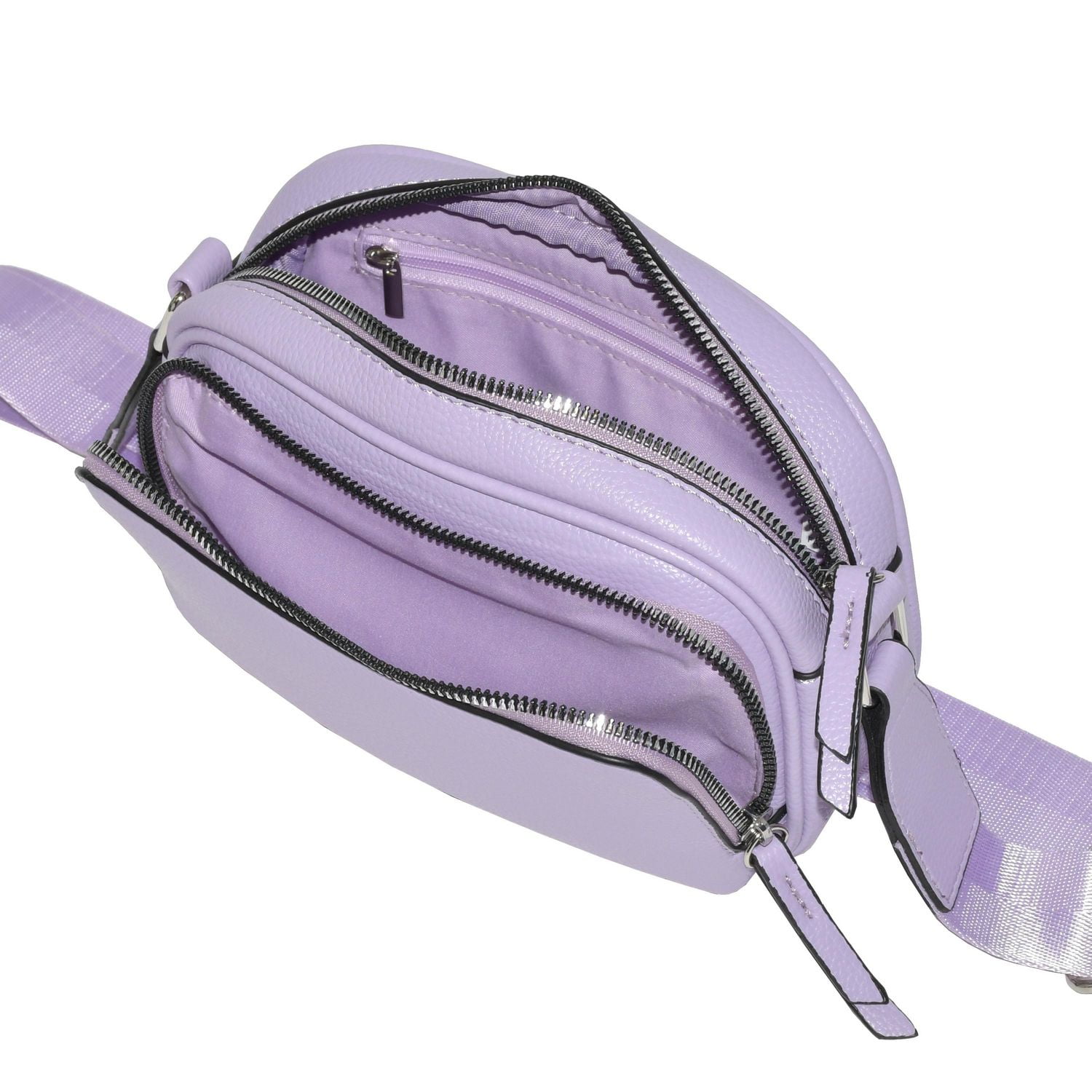 NICCI CROSSBODY WITH FRONT ZIPPER POCKET