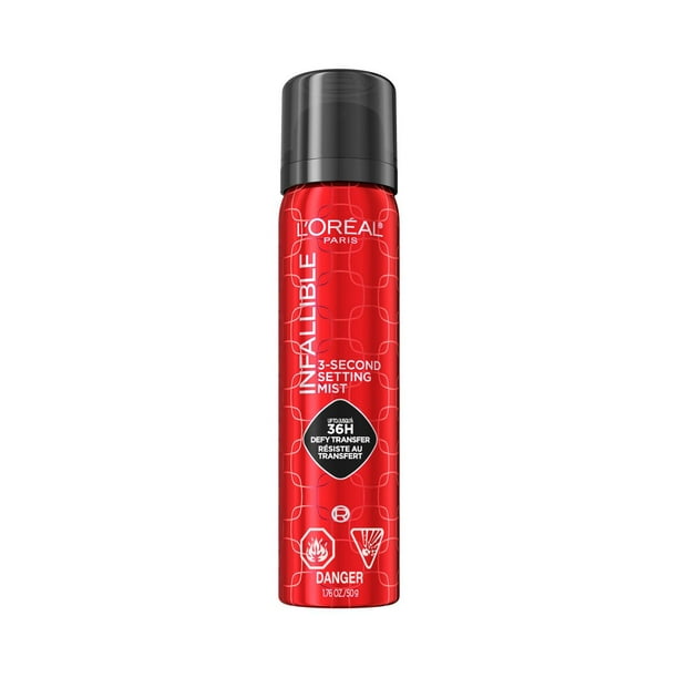 L'Oreal Paris Brume Fixante Infallible 3 secondes spray de maquillage