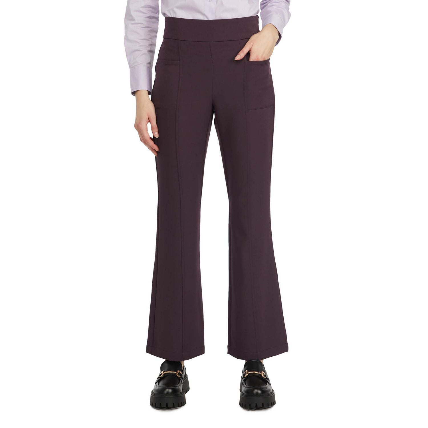 Pantalon tirer techno Mexx évasé pour femme