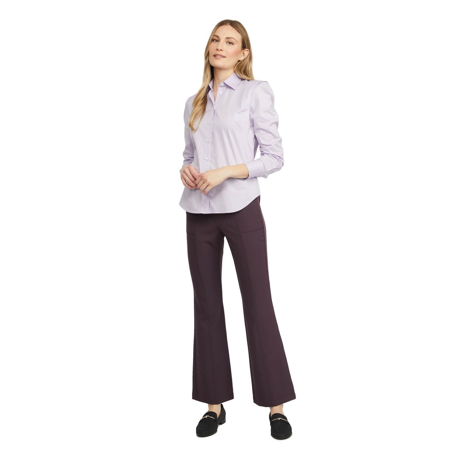 Pantalon tirer techno Mexx évasé pour femme