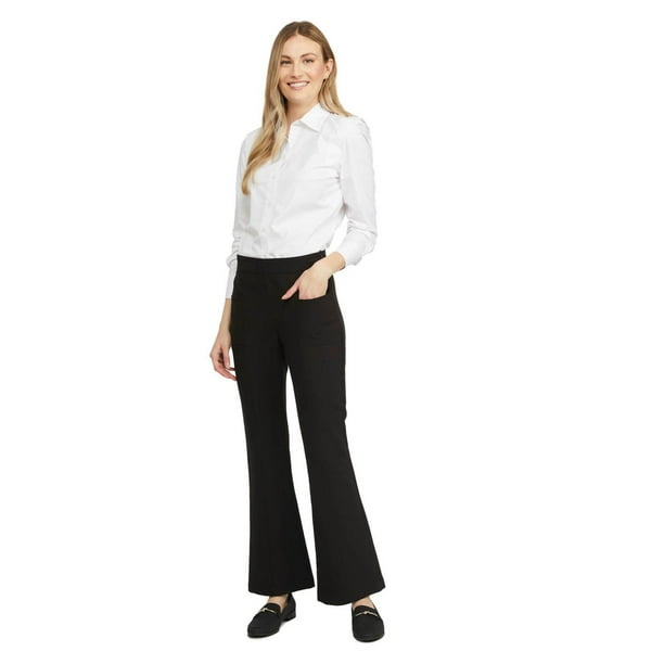 Mexx Womens Techno Pull on Flare Pants 