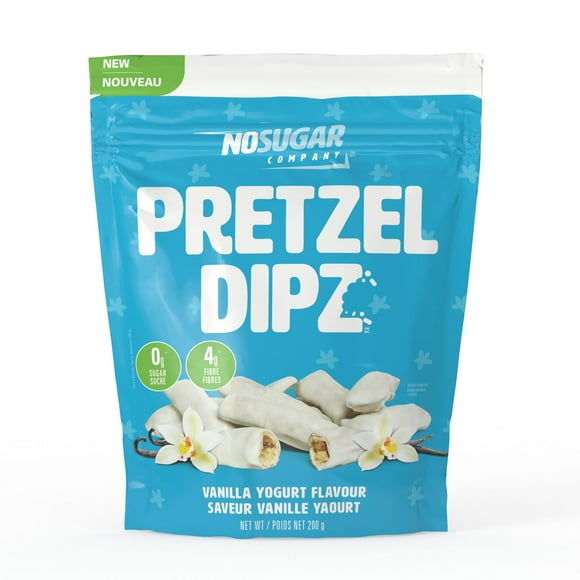 No Sugar Pretzel Dipz Vanilla Yogurt