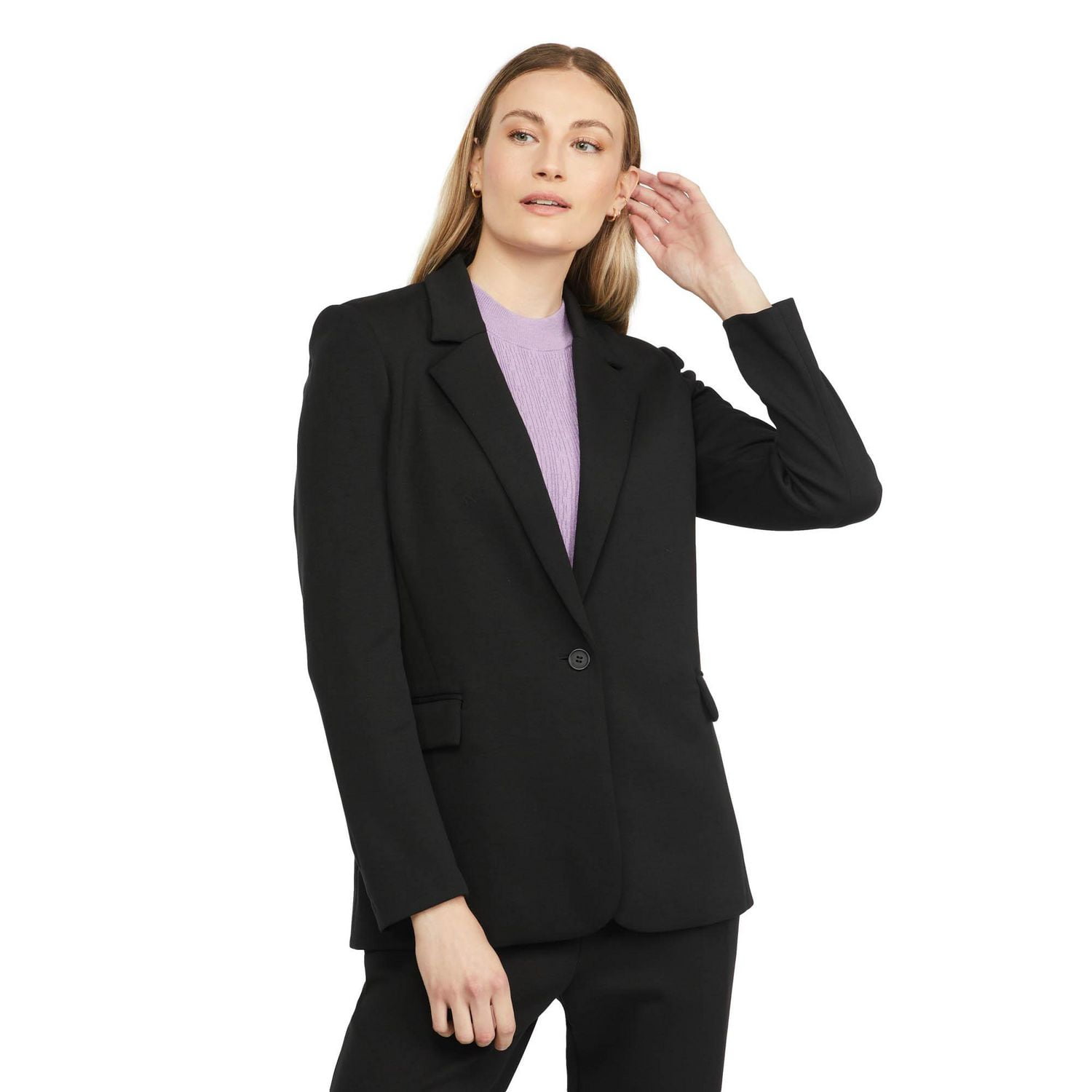 Mexx blazer en tricot jacquard pour femme