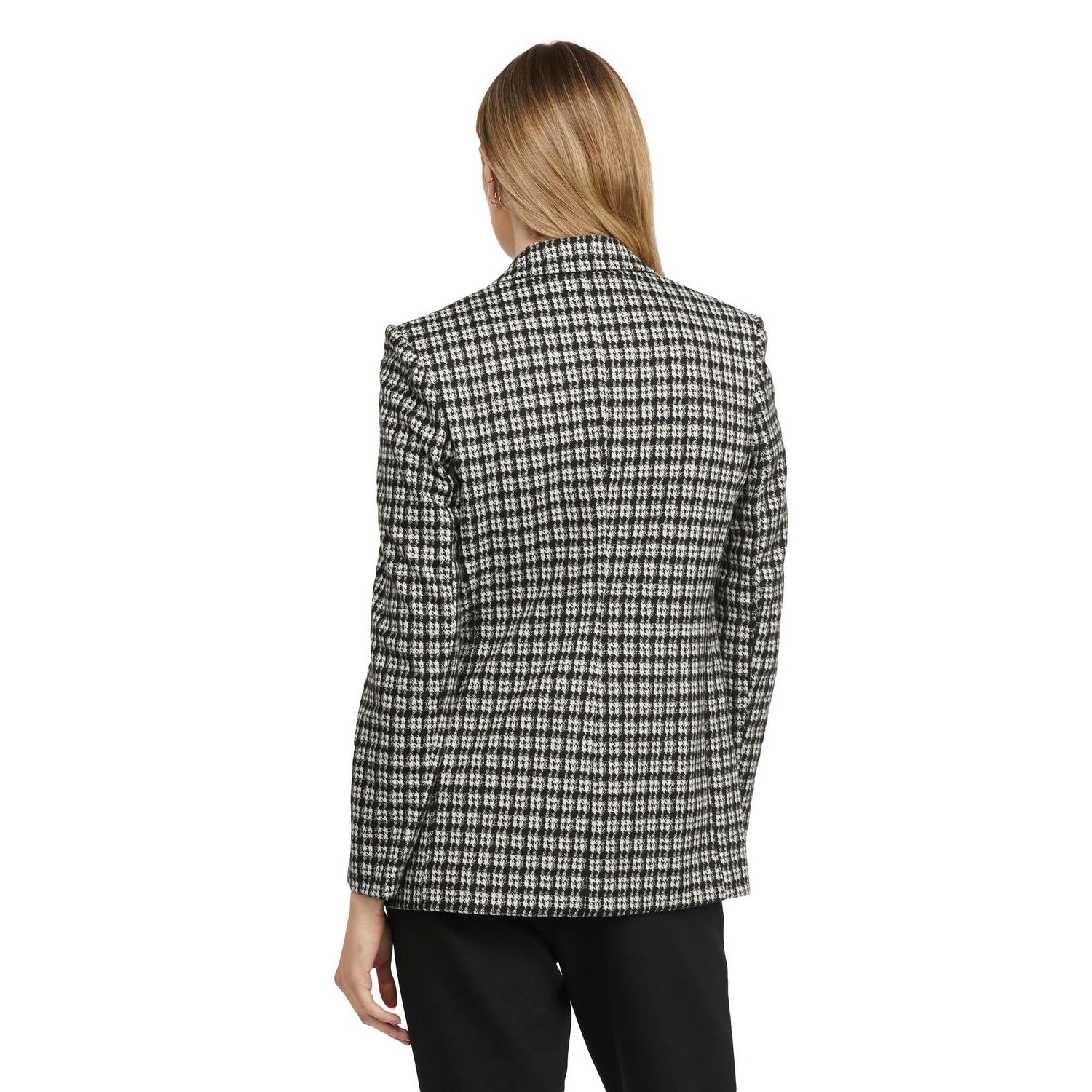 Mexx Women's Jacquard Knit Plaid Blazer - Walmart.ca