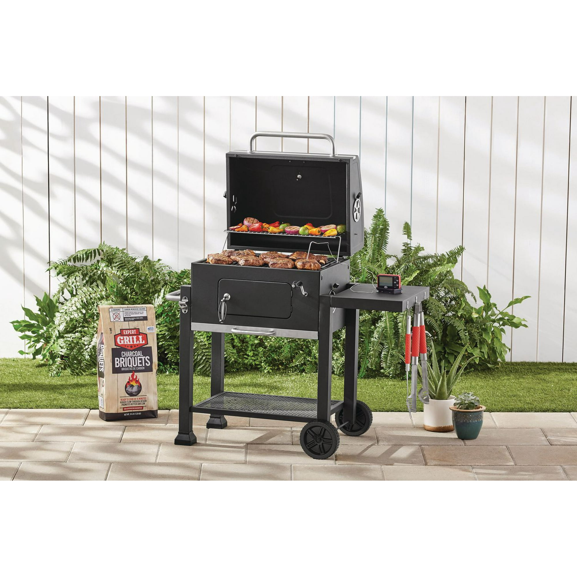 Expert Grill Heavy Duty 24” Charcoal Grill, 24” Charcoal Grill 