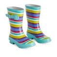 thumbnail image 2 of Bottes de pluie Stripe George pour filles, 2 of 4