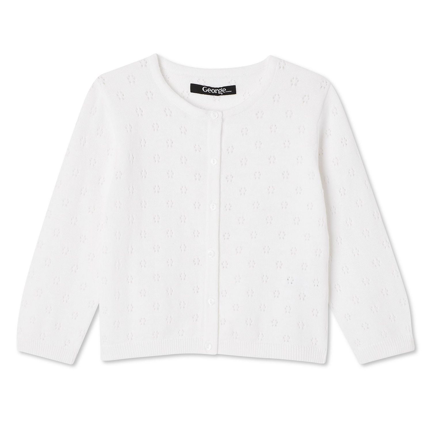 Next girls outlet white cardigan