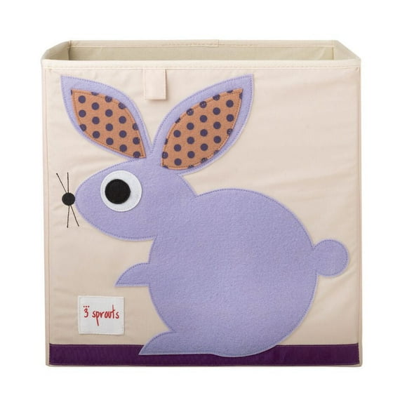 3 Sprouts Rabbit Baby Toy Storage Box