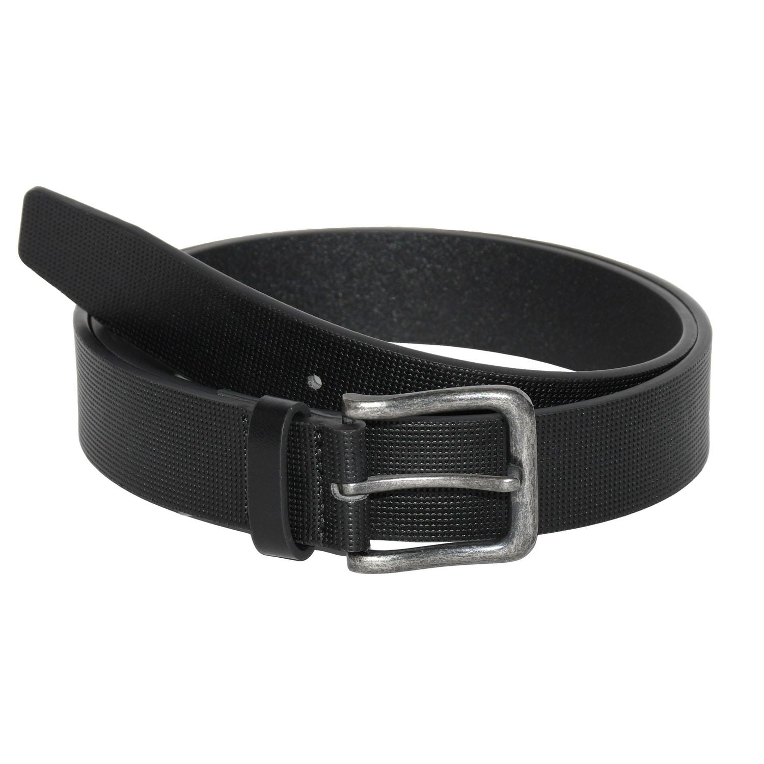 NICCI TEXTURED FINISH BELT WITH ANTIQUE NICKEL BUCKLE