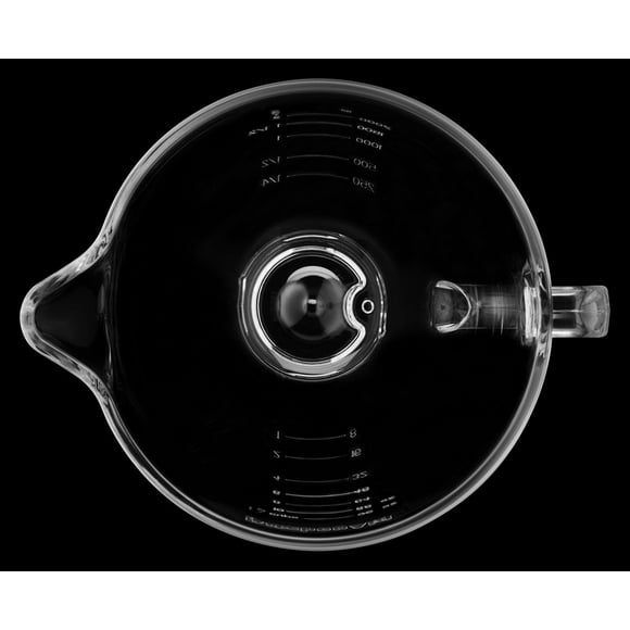 KitchenAid® 5 Quart Tilt-Head Glass Bowl With Measurement Markings & Lid