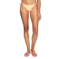 thumbnail image 1 of No Boundaries Women's String Bikini Bottom, 1 of 6