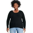 thumbnail image 1 of George Women's Plus Criss-Cross Back Sweater, 1 of 6