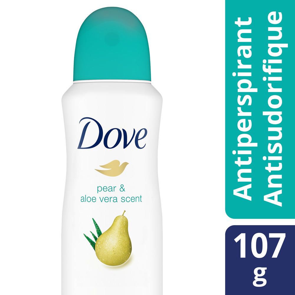 Dove Antiperspirant Deodorant Dry Spray Pear and Aloe Vera Scent