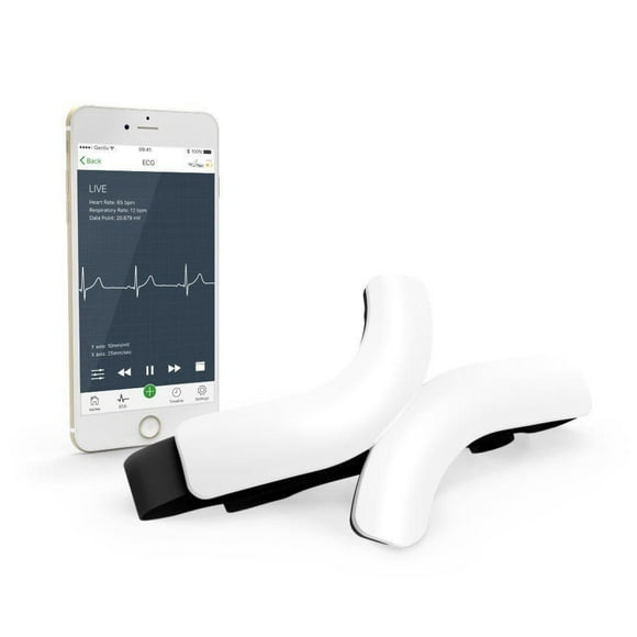Qardio QardioCore Wireless Heart Rate Monitor with ECG - White