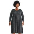 thumbnail image 1 of George Women's Plus Hacci Dress, 1 of 6