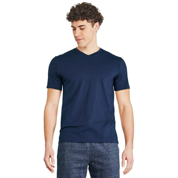 George Men's Stretch V-Neckline Tee - Walmart.ca