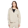 thumbnail image 1 of No Boundaries Women's Oversized Zip-Up Hoodie, 1 of 6