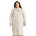 thumbnail image 1 of Robe mi-longue à capuchon George Plus pour femmes, 1 of 6