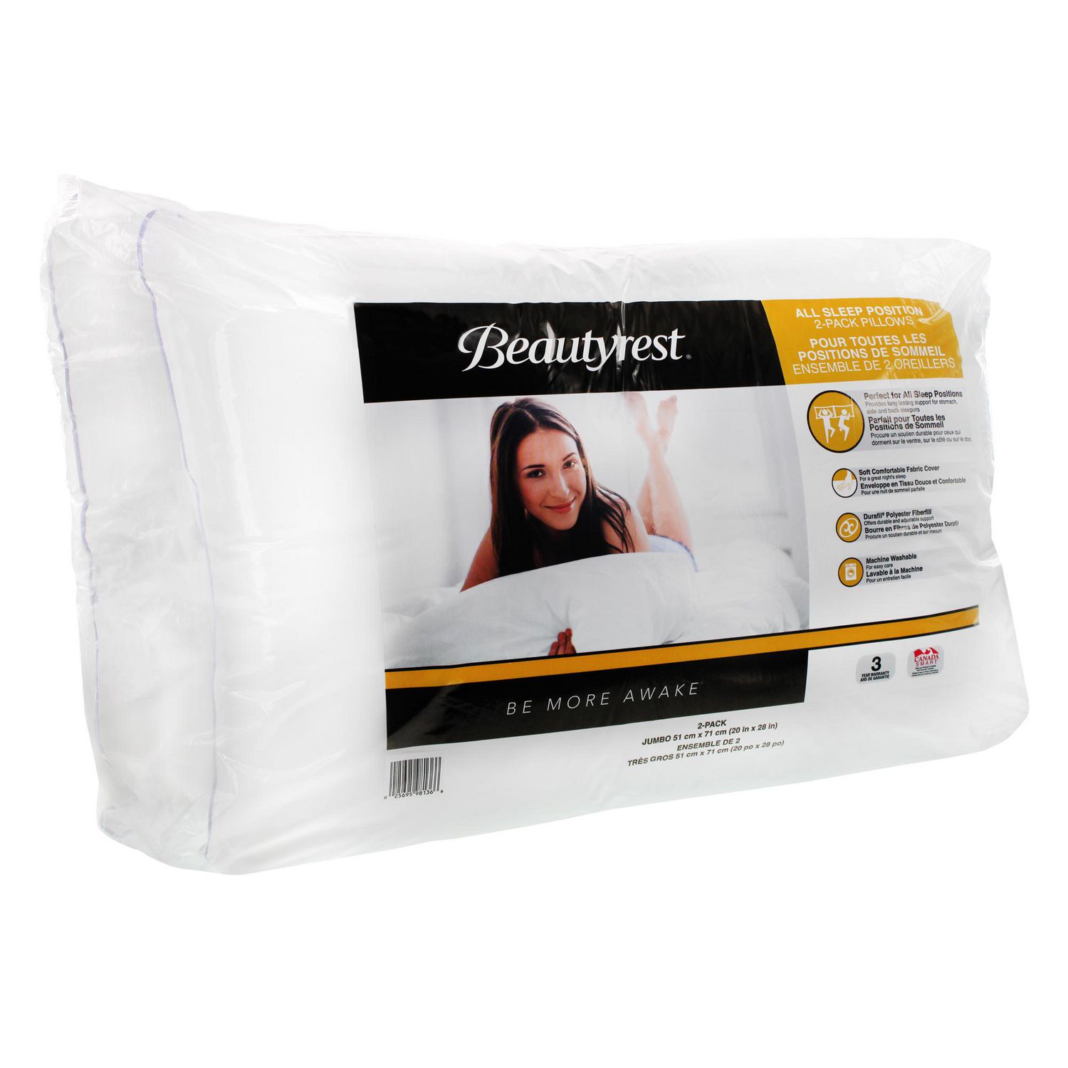 Beautyrest 2-Pack Bed Pillows | Walmart Canada