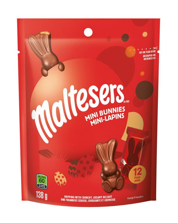 Maltesers Chocolate Mini Chocolate Easter Bunny, 12 Pack Walmart Canada