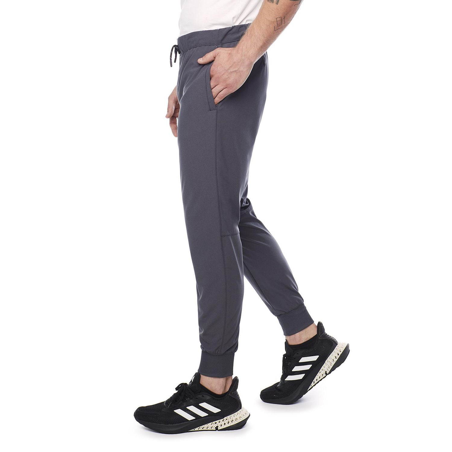 Dark Black Comfort Tech Jogger