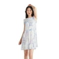 thumbnail image 1 of Devoted ruffled slv mini dress, 1 of 3