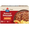 thumbnail image 1 of Maple Leaf Fully Cooked Natural Pork Breakfast Sausage Patties, 300 g, 1 of 9