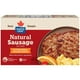 Rondines de saucisse de porc à déjeuner naturelles entièrement cuites Maple Leaf 300 grammes – image 1 sur 8