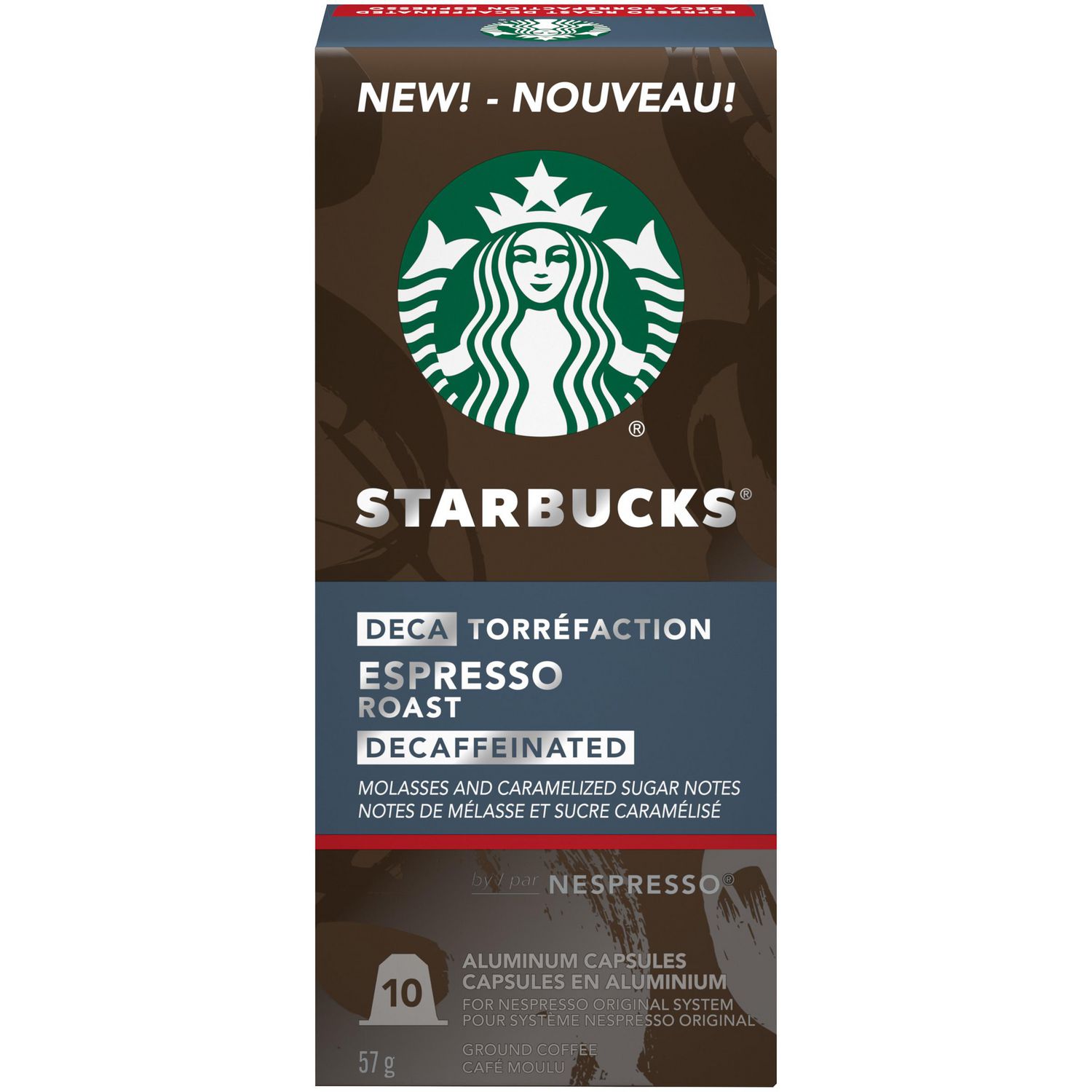 Starbucks® by Nespresso® Decaf Espresso Roast Coffee