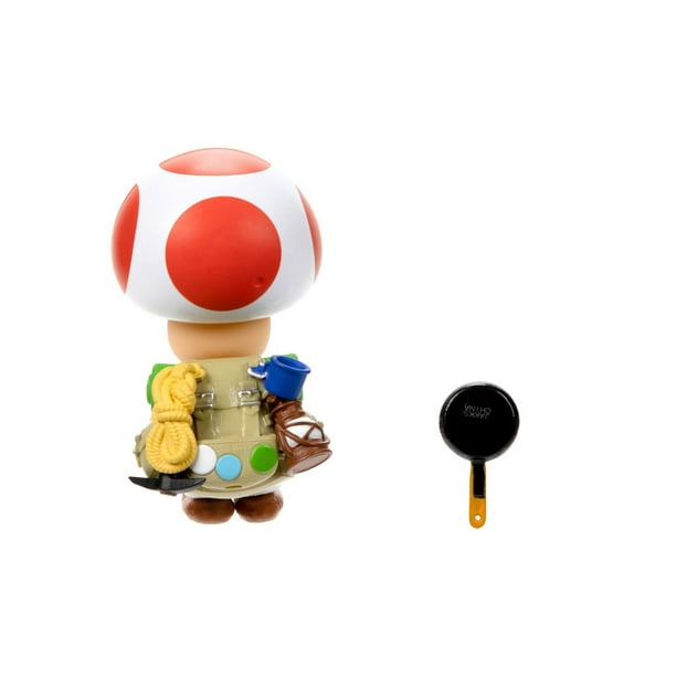 The Super Mario Bros. Movie - 5 Inch Action Figures Series 1 – Mario Figure  with Plunger Accessory