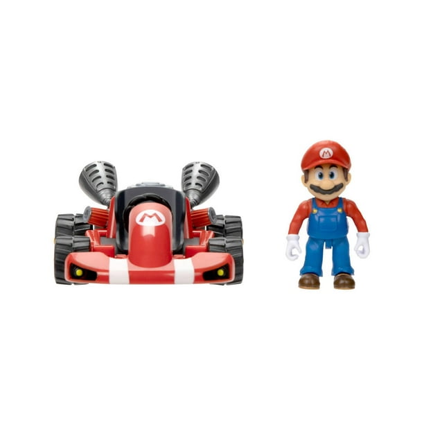 Super Mario Bros Le Film – Figurine 2,5 avec Voiture de course à