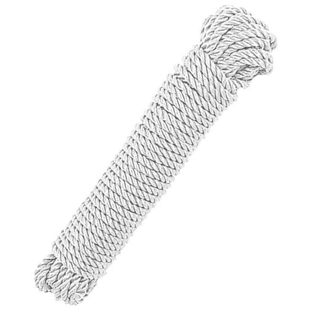 World Famous 50' Polyethylene Rope, Multipurpose 1/4 twisted rope 