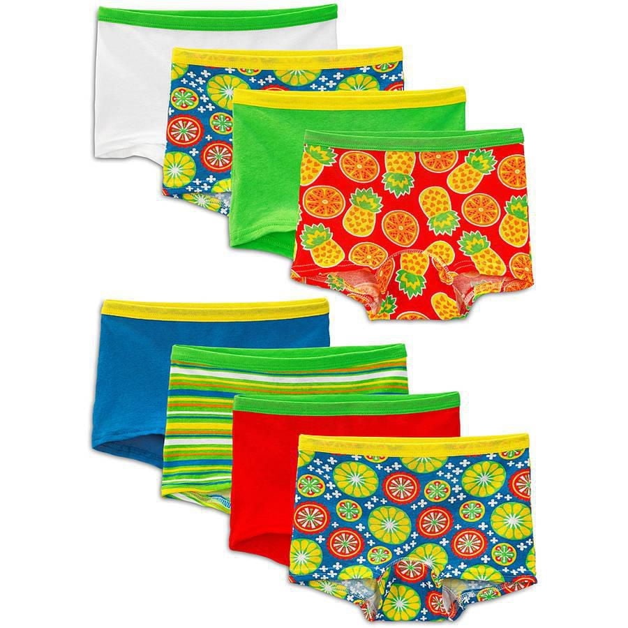 Fruit of the Loom Girls Boy Shorts, 8Pack Walmart Canada