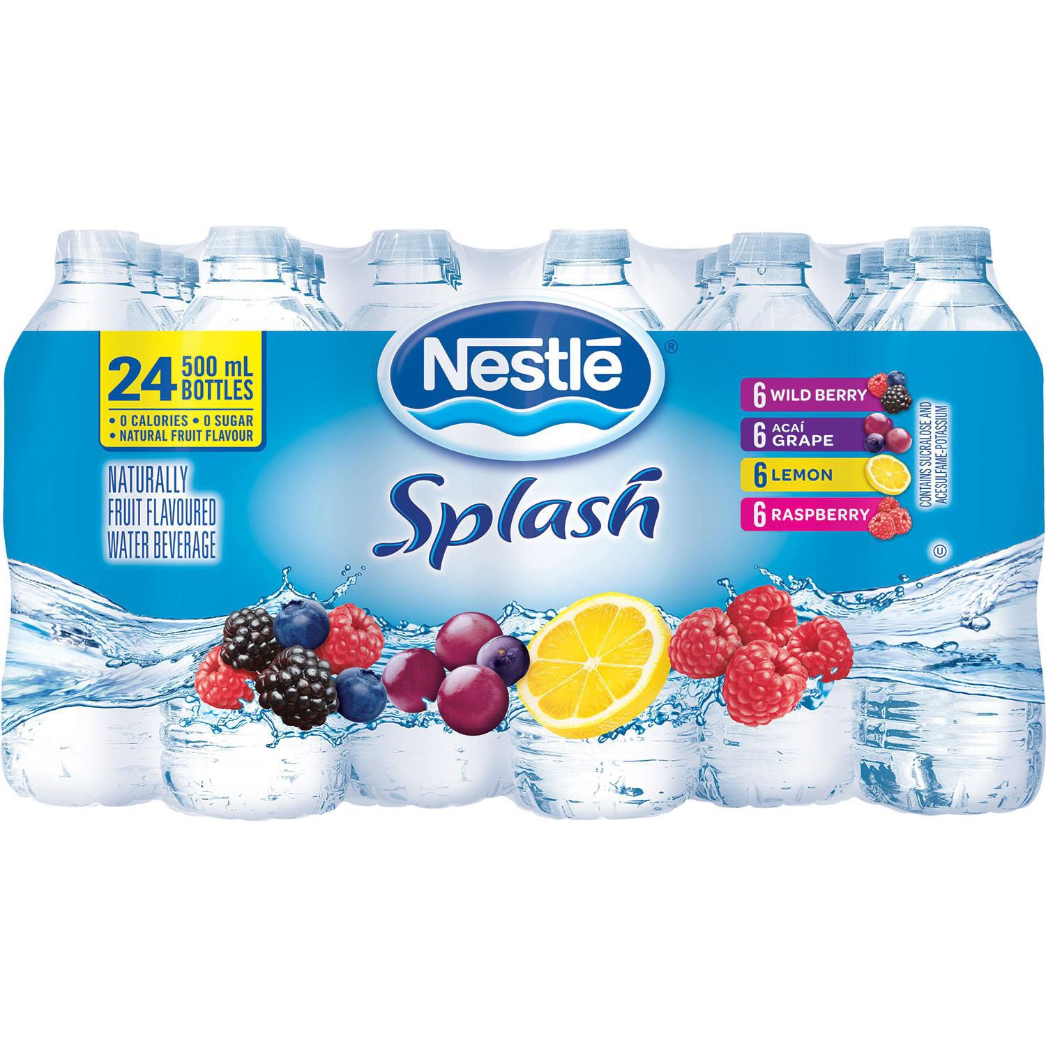 Nestlé Pure Life Splash 24pk Rainbow Walmart Canada