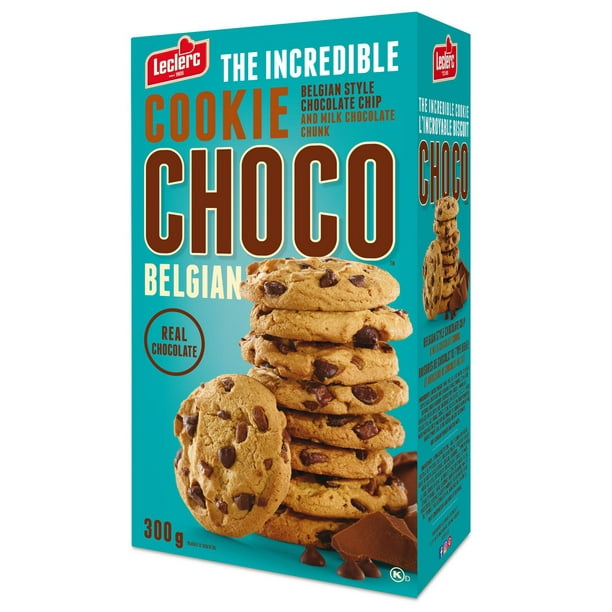 Biscuits au chocolat Choco Belge de Leclerc