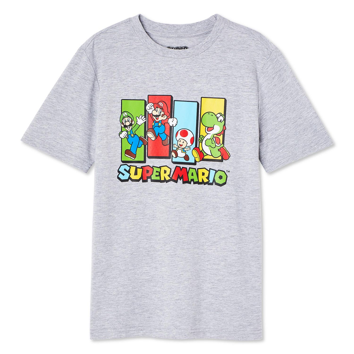 T-shirt avec imprimé Super Mario pour garçons