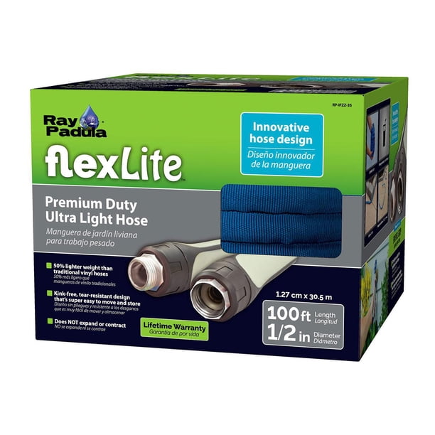 Ray Padula Ray Padula Flexlite Heavy Duty 100 ft. Lightweight Garden Hose - Walmart.ca