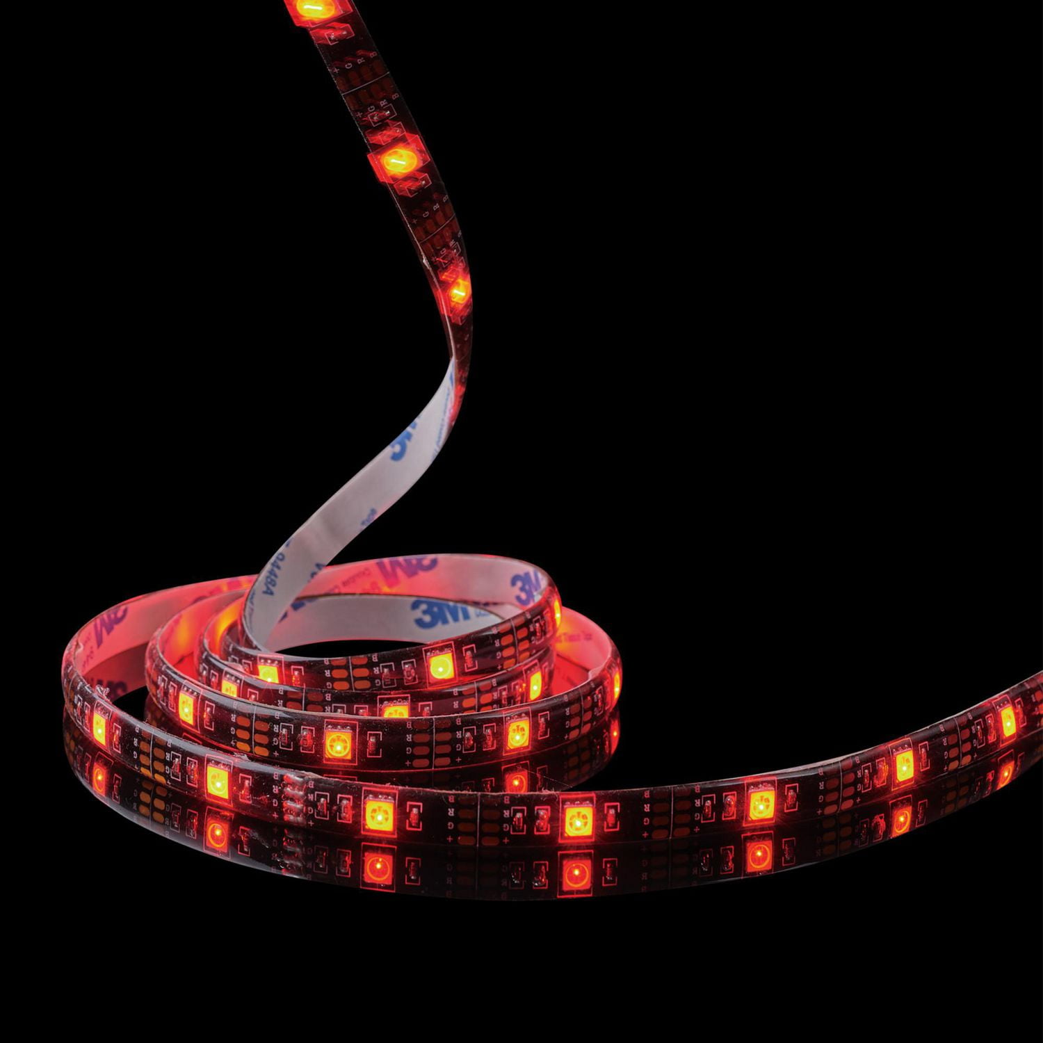 Globe Electric 6.7-Feet (2-Meter) Color Changing LED Plug-In Pastic Strip  Light, Remote Control Included, 78657, Strip Light 