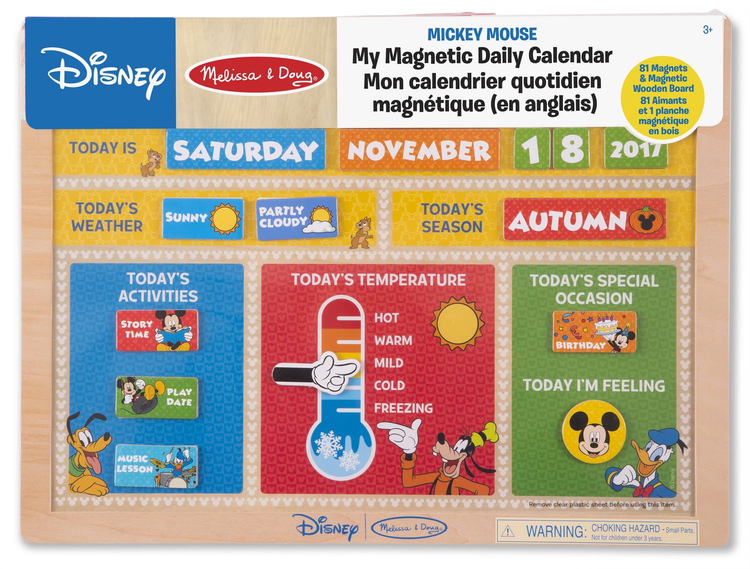 Melissa & Doug Disney Mickey Mouse My Daily Calendar Walmart
