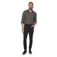 thumbnail image 3 of Jeaniologie ™ Men's 5-pocket Classic Cuffed Jogger- Black, 3 of 7