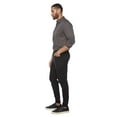 thumbnail image 4 of Jeaniologie ™ Men's 5-pocket Classic Cuffed Jogger- Black, 4 of 7
