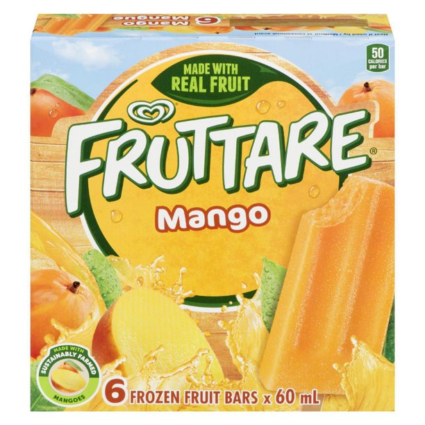 Fruttare Mango Frozen Fruit Bars Walmart.ca