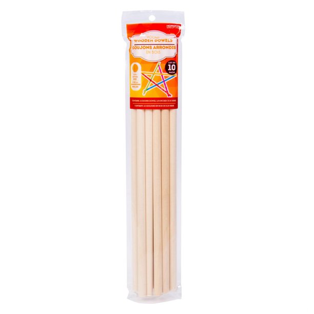 Wooden Dowels, 10 ct. Walmart.ca